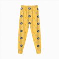 thumbnail image 5 of TOWED22 Toddler Boy Girl Fall Winter Clothes 2Pcs Long Sleeve Print Round Neck Pullover Sweatshirt Sweatpants Cozy Outfit Set(Yellow,6-7 Y), 5 of 7