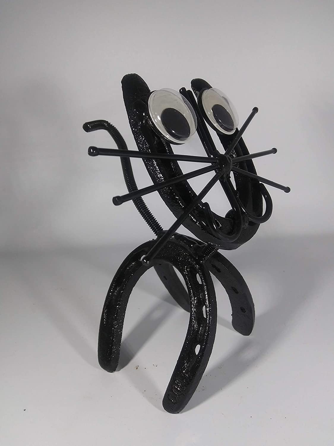 Horseshoe Kitty, Horseshoe Cat Kitten Figurine