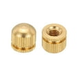 thumbnail image 4 of Uxcell M6x12x12mm Cap Nut, 10 Pack Acorn Nut Screw Knob Cap Insert Knurled Bolt Cover, 4 of 6
