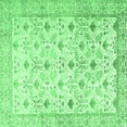 thumbnail image 1 of Ahgly Company Indoor Square Persian Emerald Green Traditional Area Rugs, 5' Square, 1 of 4