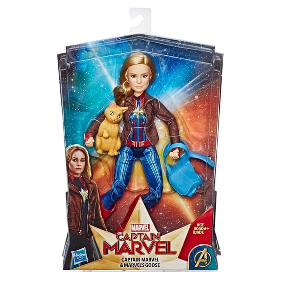 Figura Capitán Marvel Hasbro 11.5 Pulgadas