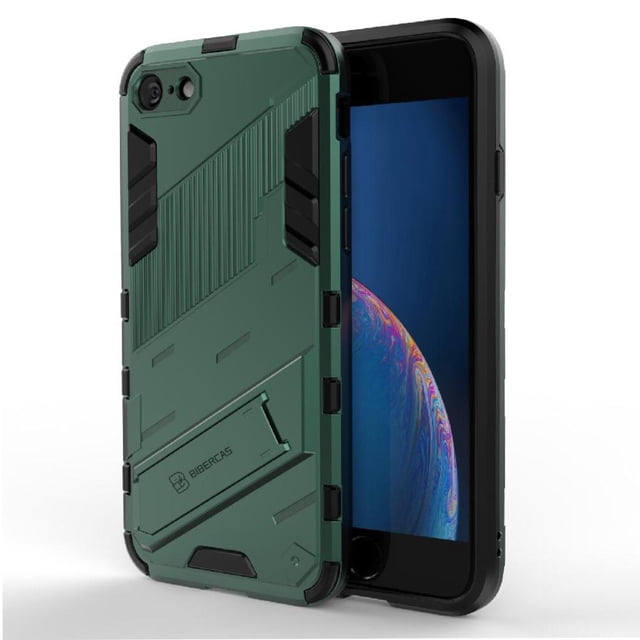 Funda para iPhone 8/iPhone 7 Protección A Prueba De Golpes Con Soporte De TPU Duradero Y Práctico