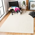 thumbnail image 2 of SAFAVIEH Himalaya Deloris Solid Area Rug, Beige, 6' x 6' Square, 2 of 7