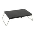 thumbnail image 3 of Mesa plegable para acampar shamjiam exterior multifuncional aleación de aluminio Negro, 3 of 8