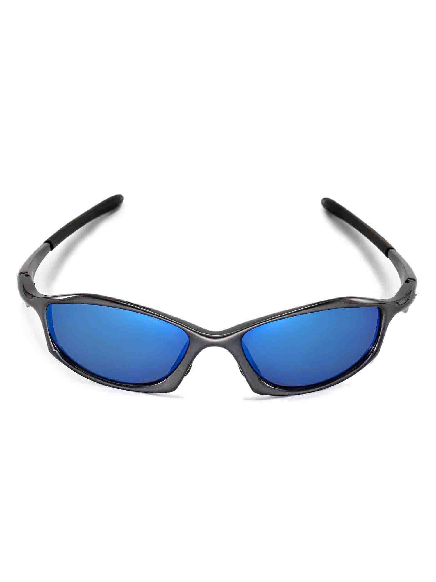 Walleva Lentes de reposição para óculos de sol Oakley Juliet – Várias  opções disponíveis (Ice Blue)