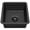 Gunmetal Black, variant on Ruvati USA RVH7015 15 in. Undermount Bar Prep 16 Gauge Kitchen Sink with Round Corners Stainless Steel Single Bowl