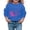00#&-Blue1169, variant on Kiijoy Girl Cancer Awareness Sweatshirt Graphic Crewneck Pullover Top, Black, 5-6 Years