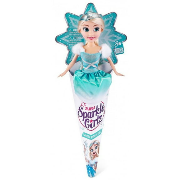 Sparkle Girlz Winter Princess Teal Doll