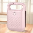 thumbnail image 5 of Yibooy Electric Sandwich Maker Bread Presser Portable for Home Kitchen (Pink), 5 of 10