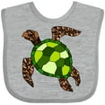 thumbnail image 3 of Inktastic Turtle Illustration Boys or Girls Baby Bib, 3 of 4