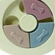 thumbnail image 5 of Rompecabezas para golosinas para perros, interactivo, forma linda, comida lenta para perros, rompecabezas de comida, juguetes alimentadores para mascotas, pata de perro, verde, 5 of 5