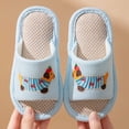thumbnail image 6 of HCNTES Boys Girls Spring Summer Slides Soft Comfortable Slippers Non-Slip Water Shoes for Beach Pool Shower Dailywear(L01-Sky Blue,3), 6 of 6
