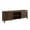 Dark Walnut, variant on Pemberly Row 70" Farmhouse TV Stand Console with Side Doors in Rustic Oak