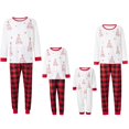 thumbnail image 1 of Pyjama de Noël pour la Famille Pjs de Noël Correspondant Ensembles à Carreaux Rouges Christma Pyjama Famille de Vacances de Noël Ensemble de Vêtements de Nuit, 1 of 10
