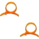 thumbnail image 1 of 2 Pieces Citrus Zester Peeler, Orange Peeler Citrus Remover Plastic Fruit Cutter (orange), 1 of 5