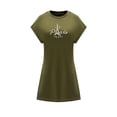 thumbnail image 1 of Vestido de verano para mujer, minivestido para uso diario, desplazamientos, citas, regalo de cumpleaños XL, 1 of 7