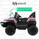 thumbnail image 5 of Camioneta Montable Eléctrico Con Control Remoto para niña niño con asientos de piel carro Todo terreno BCX-7 Enyz Led neon y muticolor Música Bluetooth edades de 2 a 5 años, 5 of 8