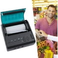 thumbnail image 4 of TOOL1SHOoo 80mm Mini USB Bluetooth Thermal Receipt Printer, 4 of 7