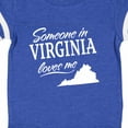 thumbnail image 4 of Inktastic Someone in Virginia Loves Me Boys or Girls Baby Bodysuit, 4 of 5