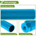 thumbnail image 4 of Ofertas Únicas 4 Pcs Patines para Bicicleta Antideslizantes de Aleación de Aluminio 100mm de Longitud Ejes de 3/8 pulgadas Azul Cielo, 4 of 7