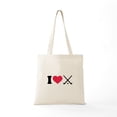 thumbnail image 5 of CafePress - I Love Field Hockey Clubs Tote Bag - Unisex Canvas Tote Bag, Beige, 1-Piece, 5 of 6