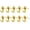Gold, variant on Wall Hook Rustproof Zincs Alloy Push Pins For Corkboards Drywalls Decorative Round Head Home Organization Essential