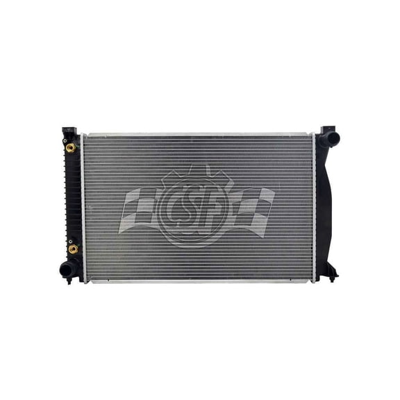 CSF 3575 2 Row Plastic Tank Aluminum Core Radiator