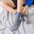 thumbnail image 3 of Calcetines de mujer finos de algodón sin costuras, 3 of 5