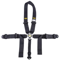 JEGS 70110 Cam Lock Ultra Series Harness 5-Point U-Type Design 3 Wide Shoulder &