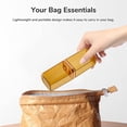 thumbnail image 3 of Compact Organizer for Business Trips, 20x7x6cm Portable Travel Toothbrush Cup & Toothpaste Case, 3 of 5