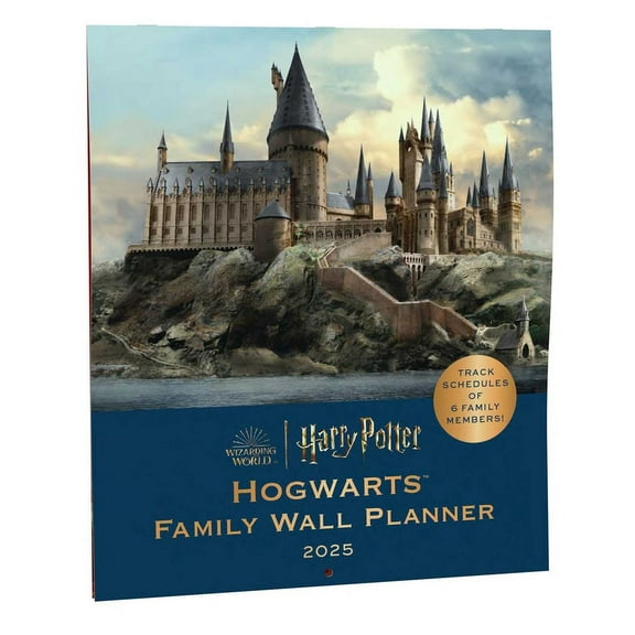 Harry Potter 2025 Harry Potter: Hogwarts Family Wall Planner, (Hardcover)