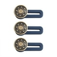 thumbnail image 1 of 3PCS Jeans Extendable Button Pants Waist Extension Extended Nail-Free Detachable Belt Buckle for Women Belt Buckle Single Multicolor, 1 of 1