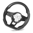 thumbnail image 4 of Customized Steering Wheel, Epoxy Coating Perforated Leather Antioxidation Car Carbon Fiber Steering Wheel  for GLI R GTD, 4 of 8