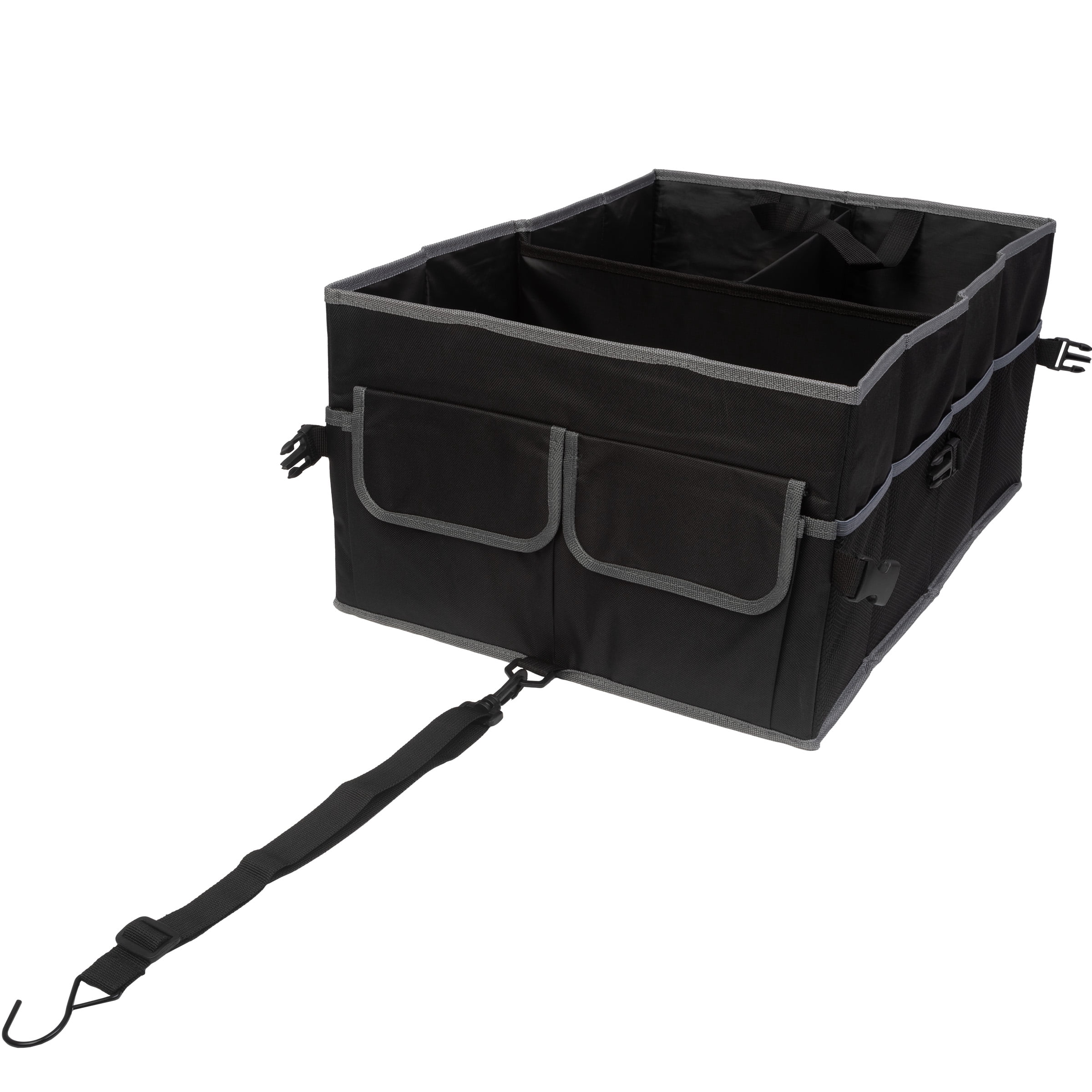 Stalwart Folding Car Trunk Organizer - Car Storage for SUV, Truck, or Sedan
