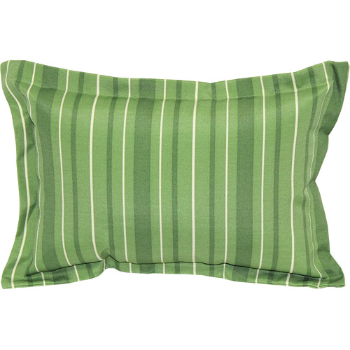 Mainstays Oblong Outdoor Toss Pillow, Gr