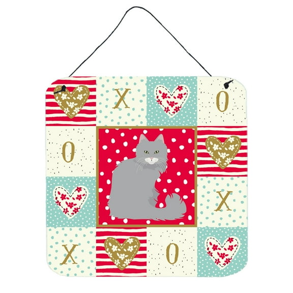 Norwegian Forest Cat Love Wall or Door Hanging Prints