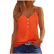 thumbnail image 2 of Puntoco Tops sin mangas para mujer Camiseta sin mangas con botones de color liso para mujer Camiseta sin mangas holgada, 2 of 5