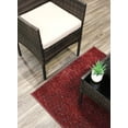 thumbnail image 2 of Koeckritz Rugs Red Black Indoor/Outdoor Artificial Grass Rug, 4'x16', Lightweight, 2 of 6