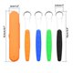 thumbnail image 5 of Stainless Steel Tongue Scraper Double Sided Curved Shape Tongue Cleaner for Adults Kids Improve Oral Condition Reduce Bad Breath, 5 of 5