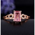 thumbnail image 4 of Beautiful 1 Carat Ruby and Diamond Engagement Ring in Rose Gold, 4 of 4