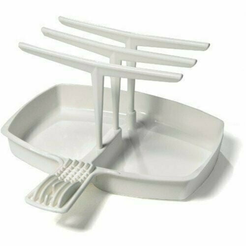 Durable Microwave Bacon Meat Cooker Tray Rack Hanger Food Preparation