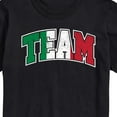 thumbnail image 3 of Instant Message - Team Italy - Italian Flag - Sports Pride - Men's Short Sleeve Graphic T-Shirt, 3 of 6