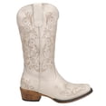 thumbnail image 1 of Bota ROPER Tall Stuff Blanca con Diseño Floral Cortado a Láser Talle 6 M, 1 of 5