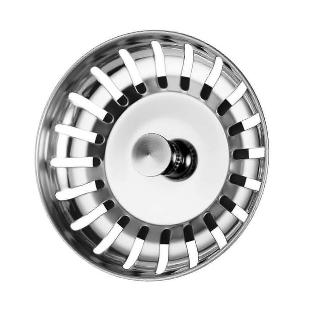 Kitchen Sink Stopper with Drain Hair Catcher-Thickened 304 Stainless Steel Universal Sink Strainer for Kitchen-Sink Stopper-Kitchen Strainer