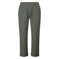 thumbnail image 1 of WEAIXIMIUNG Mens Plaid Pj Pants Men's Casual and Linen Drawstring Pants, 1 of 8