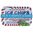 ICE CHIPS Xylitol Candy Tins (Orange Cream, 6 Pack) Includes BAND as