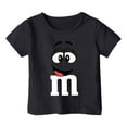 thumbnail image 4 of Fshinging Tops For Baby Girls Funny Cartoon Letter Print Short Sleeve Casual Child Tees Size 2-3 Years, 4 of 4