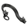 thumbnail image 1 of Minnieouse Cadena de eslabones de metal Acero inoxidable a prueba de herrumbre Colgante de muñeca de moda de larga duración Suministros Ropa, zapatos y accesorios Miscelánea Negro 19cm, 1 of 6