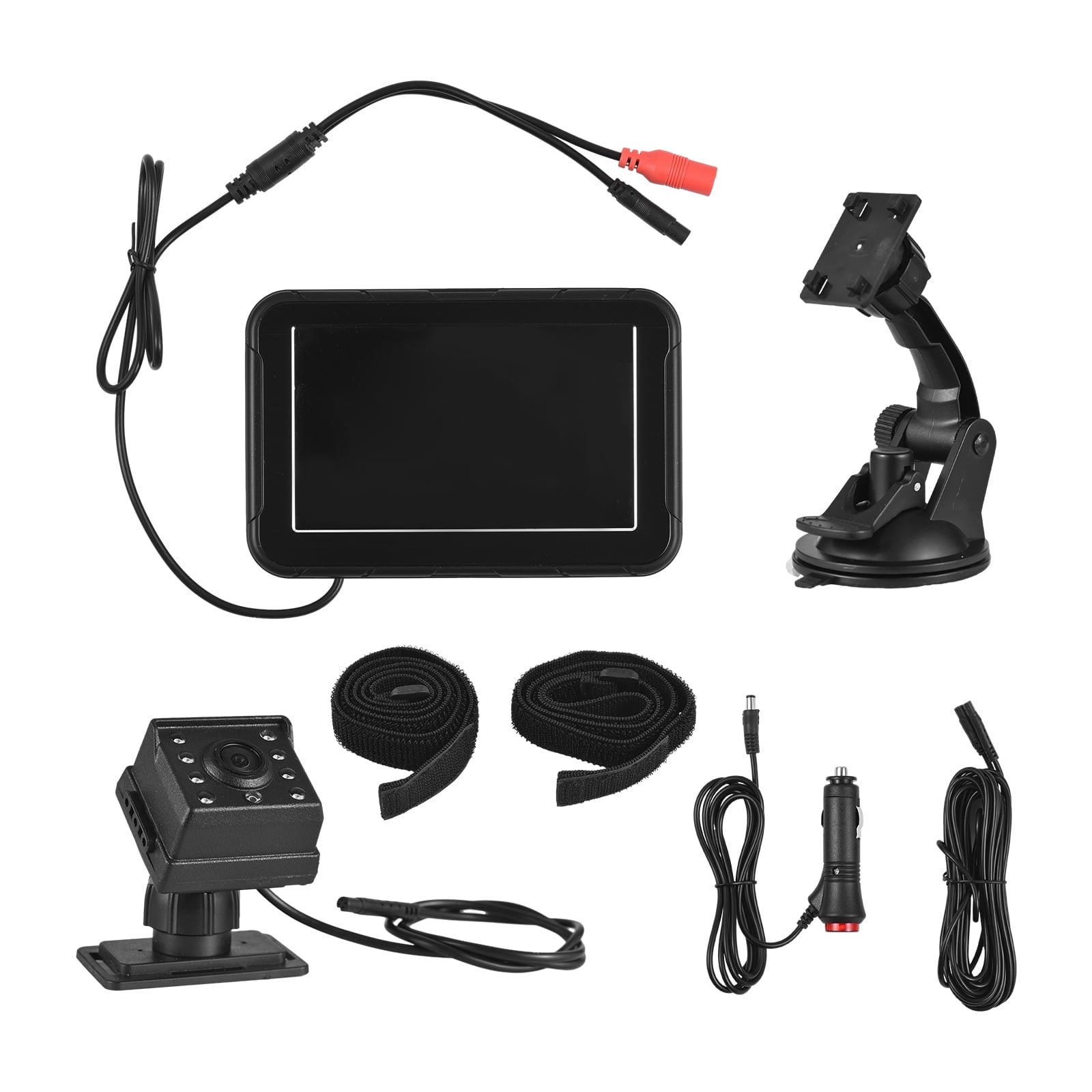 Auwogo 1080P Baby Car Camera with 5" HD Monitor, Rear-Facing Baby Car Seat Monitor with Night Vision, Wide Angle Backseat Baby Camera for Safe Driving