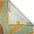 thumbnail image 3 of Ambesonne Tiki Bar Kitchen Curtains, Aloha Fun Party, 55"x39", Almond Green Orange, 3 of 3